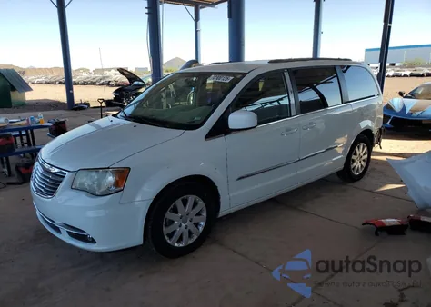 2014 Chrysler Town & Country Touring из США, поврежденный, VIN 2C4RC1BG4ER408125